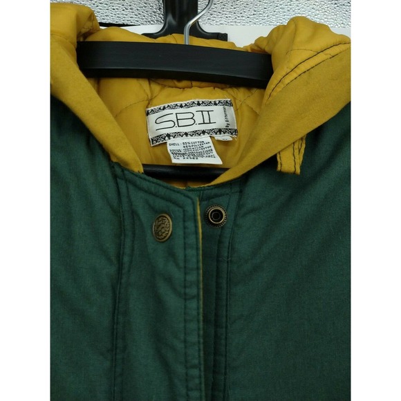 S.B. II Bitterman Mens Coat Long Warm Winter L VTG - Picture 3 of 12